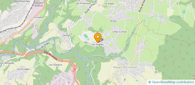 localisation de l'entreprise FLYFREE  VILLAZ