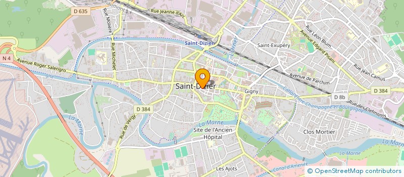 localisation de l'entreprise FLYIGHT à SAINT-DIZIER