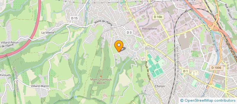 localisation de l'entreprise FLYIN'  CHAMBERY