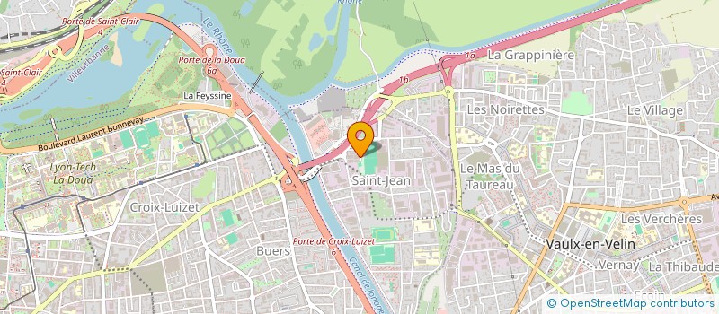 localisation de l'entreprise FLYING NINJA TEAM  VILLEURBANNE