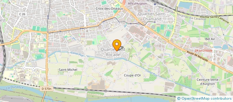 localisation de l'entreprise FLYING ROCK à AVIGNON