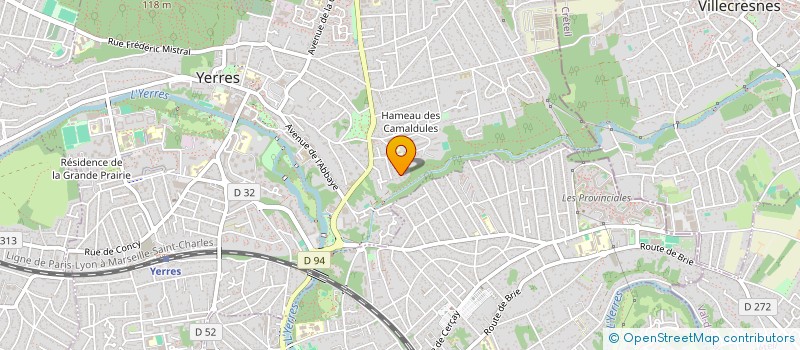 localisation de l'entreprise FLYMO  YERRES