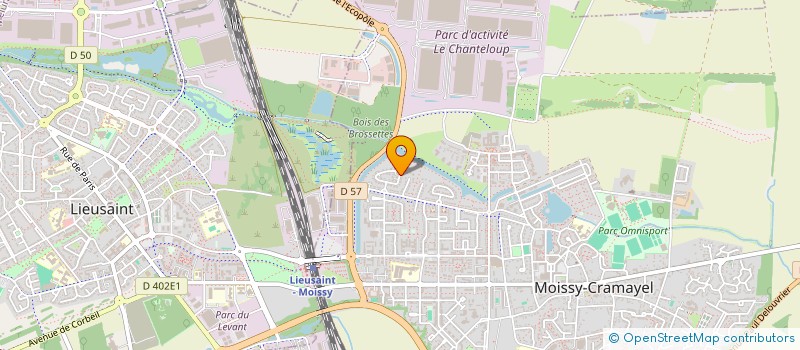 localisation de l'entreprise FLYNANGA  MOISSY-CRAMAYEL