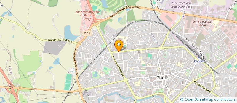 localisation de l'entreprise FLYNDE à CHOLET