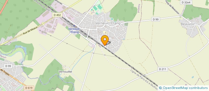 localisation de l'entreprise FLYNESS BUILDING  VERNEUIL-L'ETANG