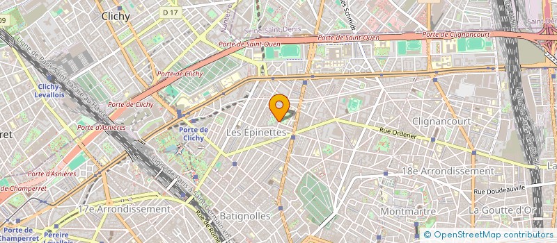 localisation de l'entreprise FLYNX à SAINT-OUEN-SUR-SEINE