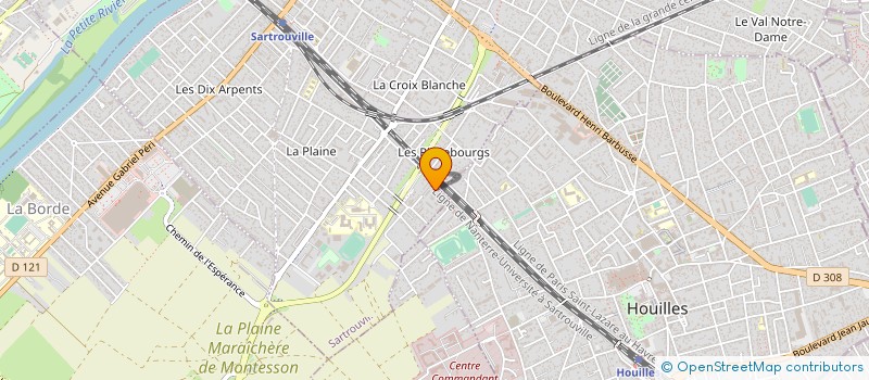 localisation de l'entreprise FLYOVER INFORMATION TECHNOLOGIES à SARTROUVILLE