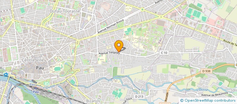 localisation de l'entreprise FLYPS ETXEAN à PAU