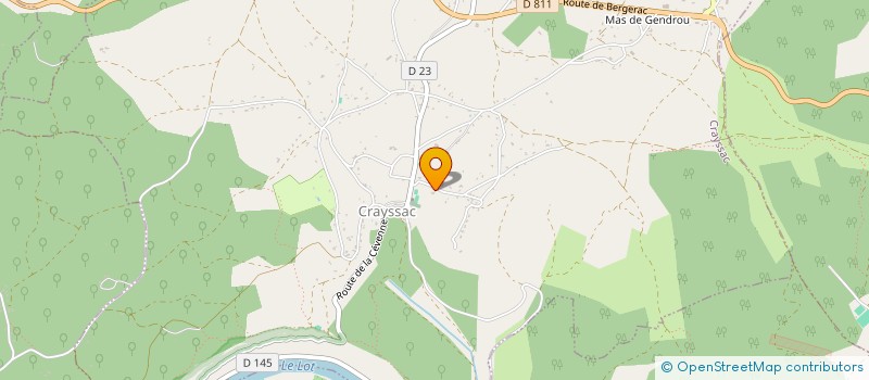 localisation de l'entreprise FLYPYLA  CRAYSSAC