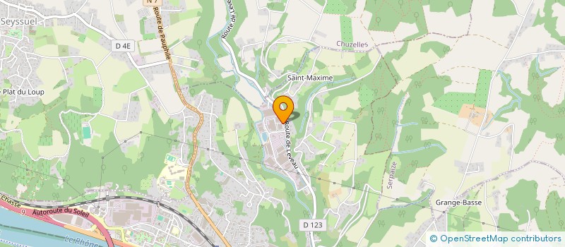 localisation de l'entreprise FLYTTA à VIENNE