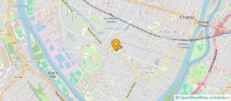 localisation de l'entreprise FLZJT  CROISSY-SUR-SEINE