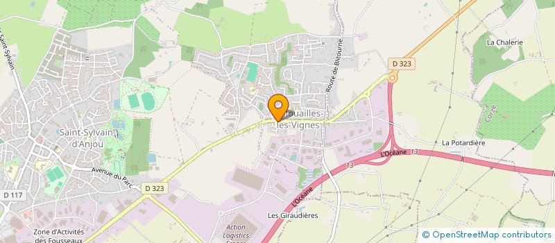 localisation de l'entreprise FM 28 à VERRIERES-EN-ANJOU