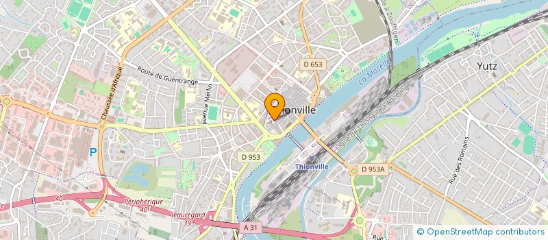 localisation de l'entreprise FM à THIONVILLE