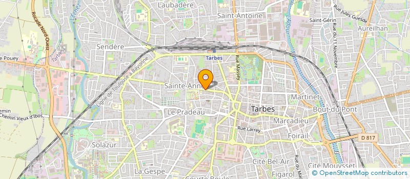 localisation de l'entreprise FM à TARBES