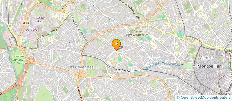 localisation de l'entreprise FM à MONTPELLIER
