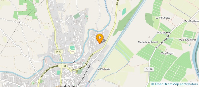 localisation de l'entreprise FM à SAINT-GILLES