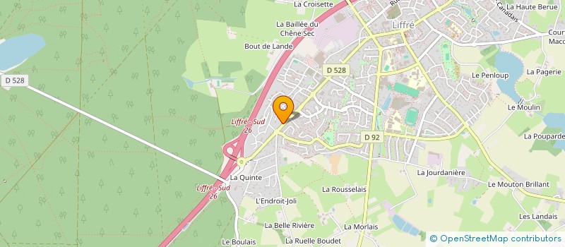 localisation de l'entreprise FM  LIFFRE