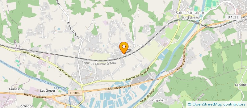 localisation de l'entreprise FM  SAINT-PANTALEON-DE-LARCHE