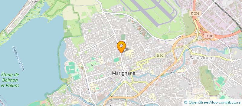 localisation de l'entreprise FM  MARIGNANE