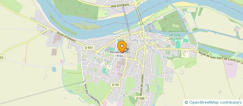 localisation de l'entreprise FM  SULLY-SUR-LOIRE