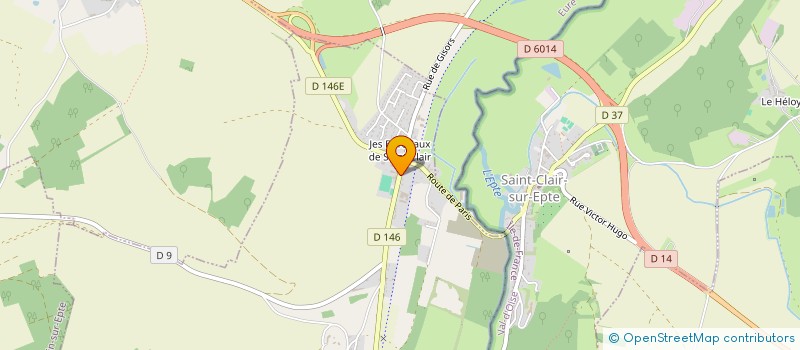 localisation de l'entreprise FM 95  CHATEAU-SUR-EPTE