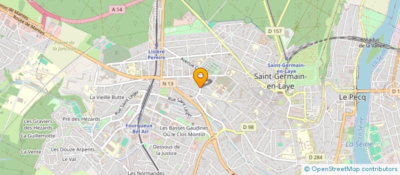 localisation de l'entreprise FM ACTION COMMERCIALE  SAINT-GERMAIN-EN-LAYE