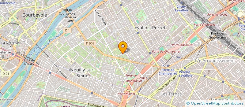 localisation de l'entreprise FM AGENCY à NEUILLY-SUR-SEINE
