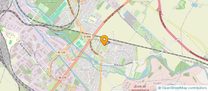 localisation de l'entreprise FM-AGK à LONGVIC