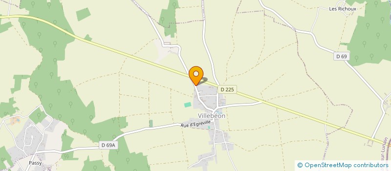 localisation de l'entreprise FM ASSET  VILLEBEON