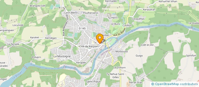 localisation de l'entreprise FM AUTOMOBILES  INZINZAC-LOCHRIST