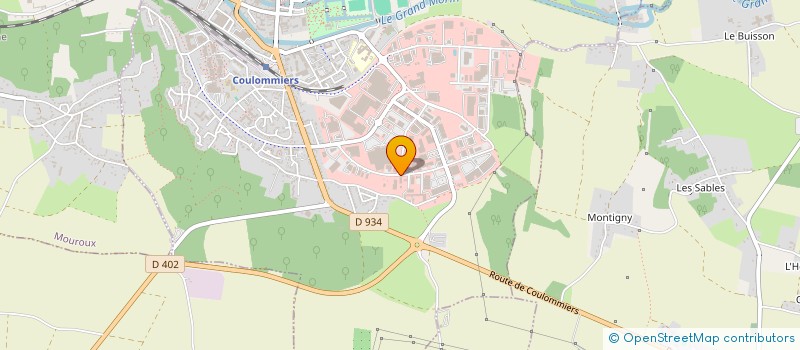 localisation de l'entreprise FM AUTOS à COULOMMIERS