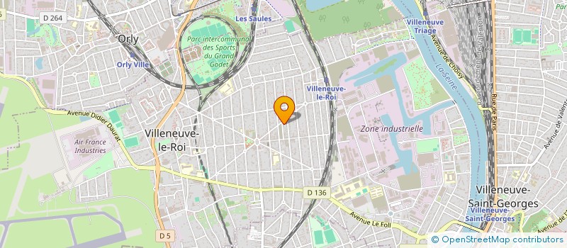 localisation de l'entreprise FM BAT à VILLENEUVE-LE-ROI