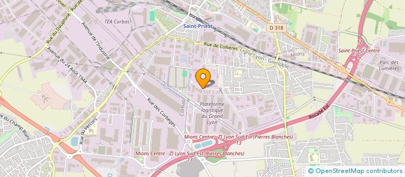 localisation de l'entreprise FM BATIMENT à MIONS