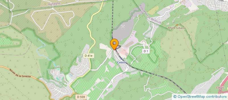 localisation de l'entreprise FM - BOIS à CASSIS