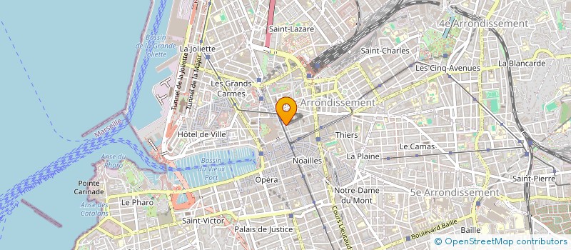 localisation de l'entreprise FM BUSINESS à MARSEILLE