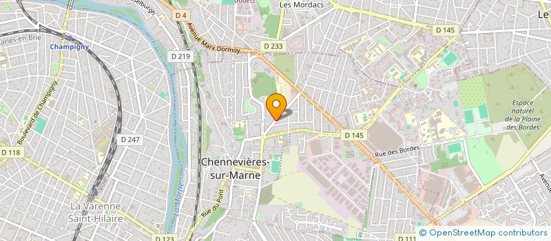localisation de l'entreprise FM CHAMPIGNY  CHENNEVIERES-SUR-MARNE