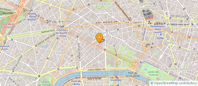 localisation de l'entreprise FM COMMUNICATION à PARIS
