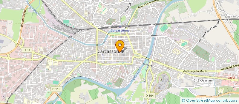 localisation de l'entreprise FM CONCEPT à CARCASSONNE