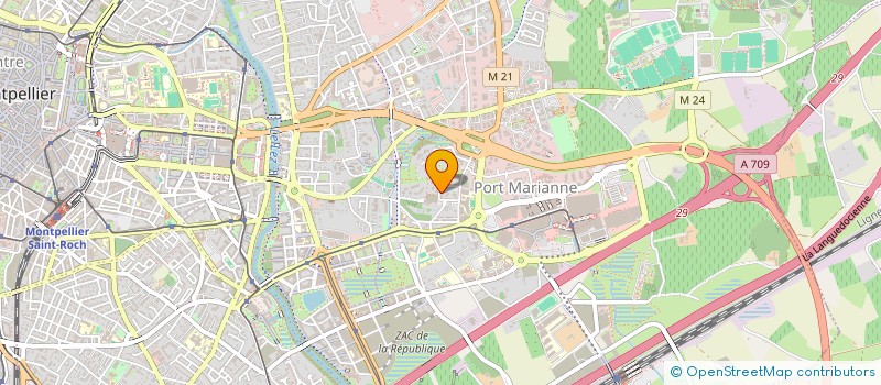 localisation de l'entreprise FM CONSEIL  MONTPELLIER
