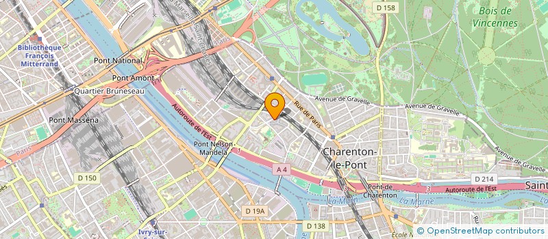 localisation de l'entreprise FM CONSEIL  CHARENTON-LE-PONT