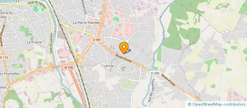 localisation de l'entreprise FM CONSEIL SARL  SAINT-HILAIRE-DE-BRETHMAS