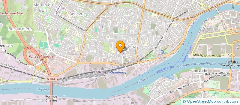 localisation de l'entreprise FM CONSULTING à NANTES