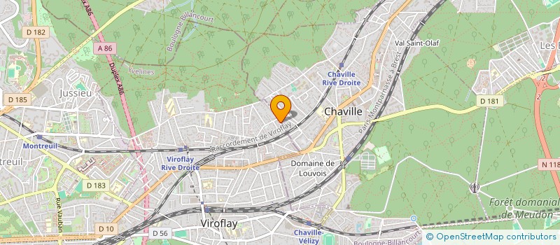 localisation de l'entreprise FM CONSULTING  VIROFLAY