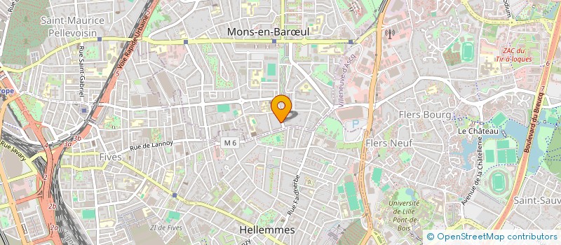 localisation de l'entreprise FM DEPOT  MONS-EN-BARUL