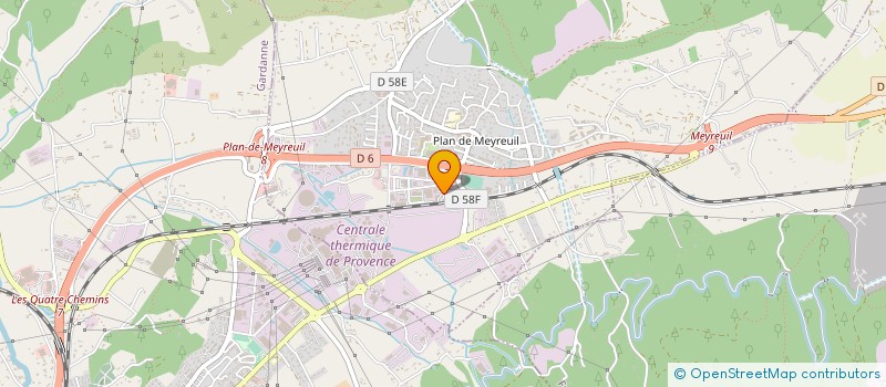 localisation de l'entreprise FM DEVELOPPEMENT à MEYREUIL