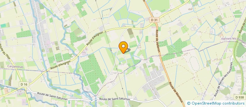 localisation de l'entreprise FM DISTRIB  PERNES-LES-FONTAINES