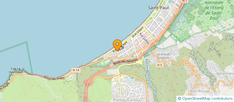 localisation de l'entreprise FM DISTRIBUTION à SAINT-PAUL