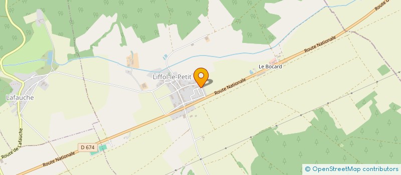 localisation de l'entreprise FM DISTRIBUTION à LIFFOL-LE-PETIT