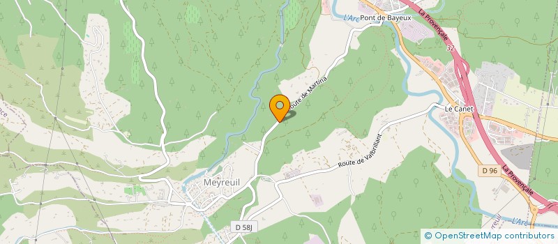 localisation de l'entreprise FM ENGINEERING à MEYREUIL
