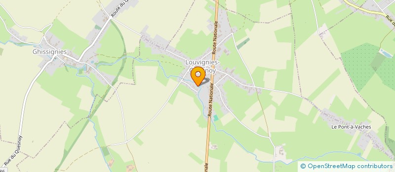 localisation de l'entreprise FM EXPANSION à LOUVIGNIES-QUESNOY